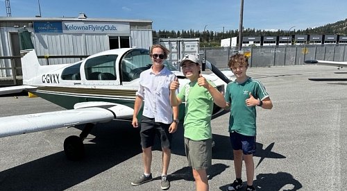 Cool careers touted to Kelowna teens on this National Aviation Day