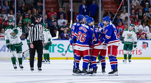 Memorial Cup: Rangers have one foot in the final after convincing win over Silvertips