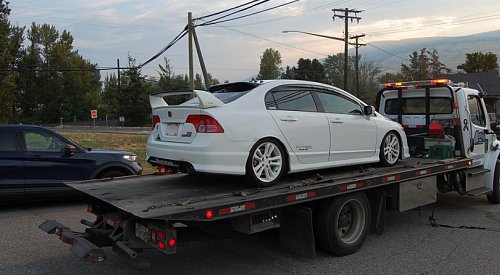 Driver going over 3 times the speed limit tells Kelowna cops he was being chased