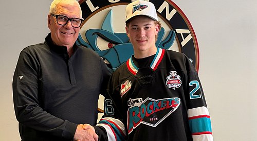 How many games will Madden Daneault be able to play with Kelowna this year?