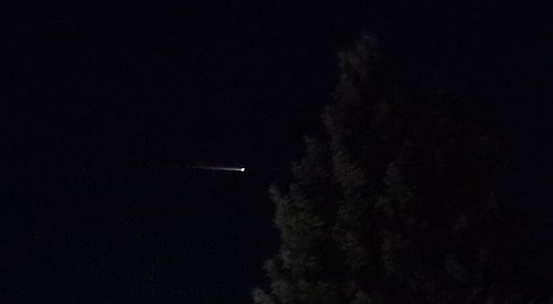 VIDEO: Mom and son spot meteor while walking in West Kelowna