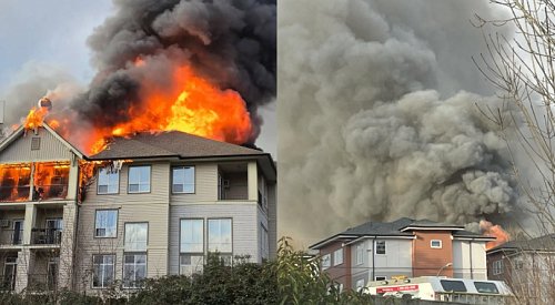 Around 100 seniors displaced, but no fatalities in fire at BC retirement home