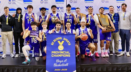 Okanagan school caps off Cinderella run with boys basketball provincial title