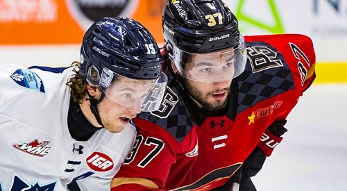 Vees even series at 2 with another comeback victory over Cougars in PG