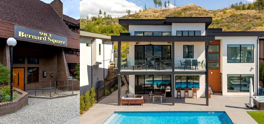 Confoundingly, the bright spots in Kelowna's real estate market are cheap old condos and luxury $2M+ houses