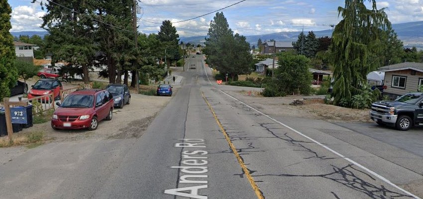 Anders Road in West Kelowna closed 3 of next 4 days for paving